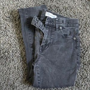 madewell faded black jeans!